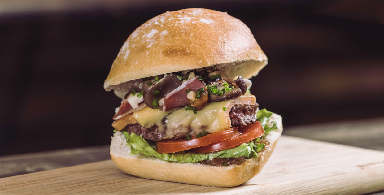 La recette du burger Le Queen Forest