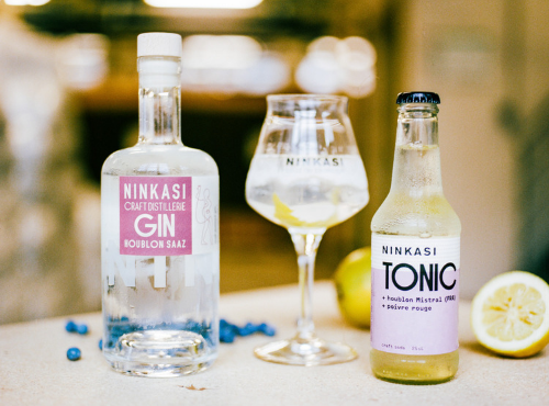 Et voilà un Gin Tonic 100% Ninkasi ! © Ksenia Vysotskaya