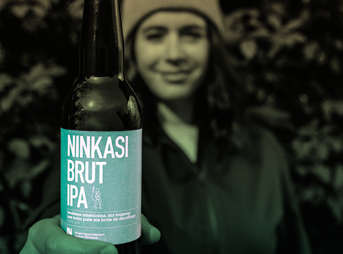 Lysanne, beer ambassador Ninkasi