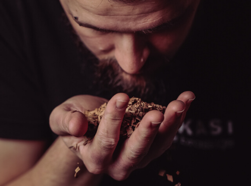 Les chips de fûts de Bourbon pour les notes boisées
