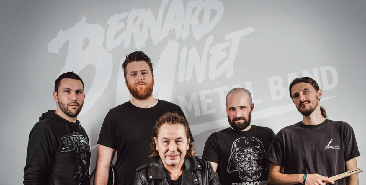 REPORTÉ · BERNARD MINET METAL BAND + THE ROADIES OF THE D
