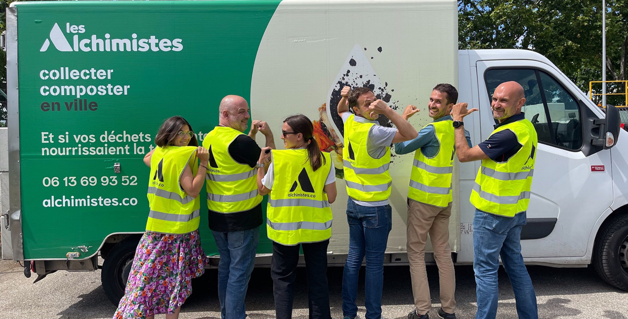 Ninkasi s’engage avec les Alchimistes dans le compostage des biodéchets !