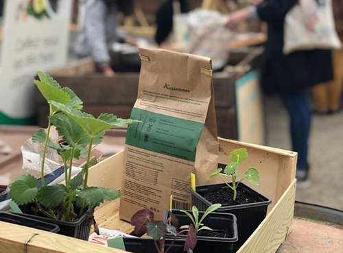 Le compost réalisé par les Alchimistes est aussi utilisable pour votre consommation personnelle.