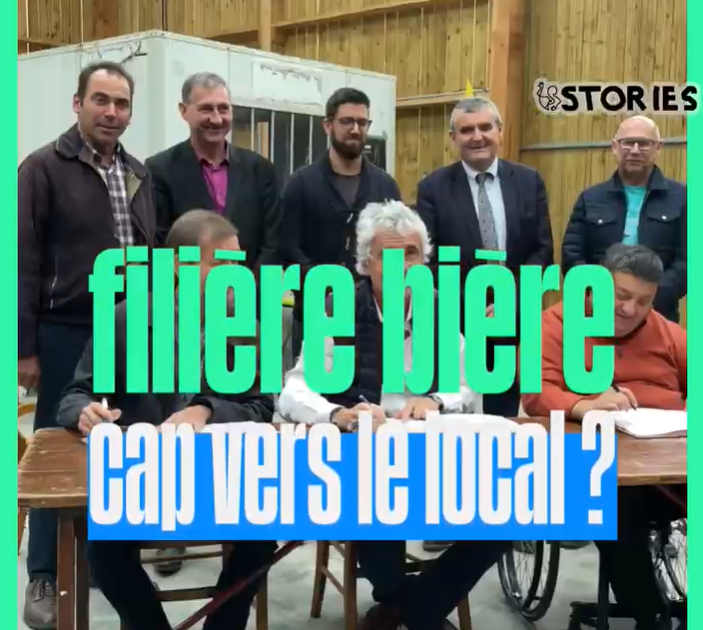 Le contrat de la filière bière est signé! 