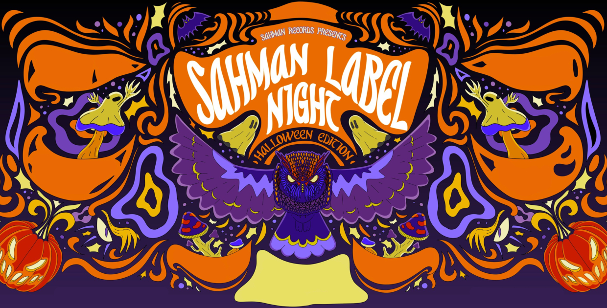 Sahman Label Night – Halloween Edition : Render – Zeridium – Solitary Shell – Ephemeris – Sierra