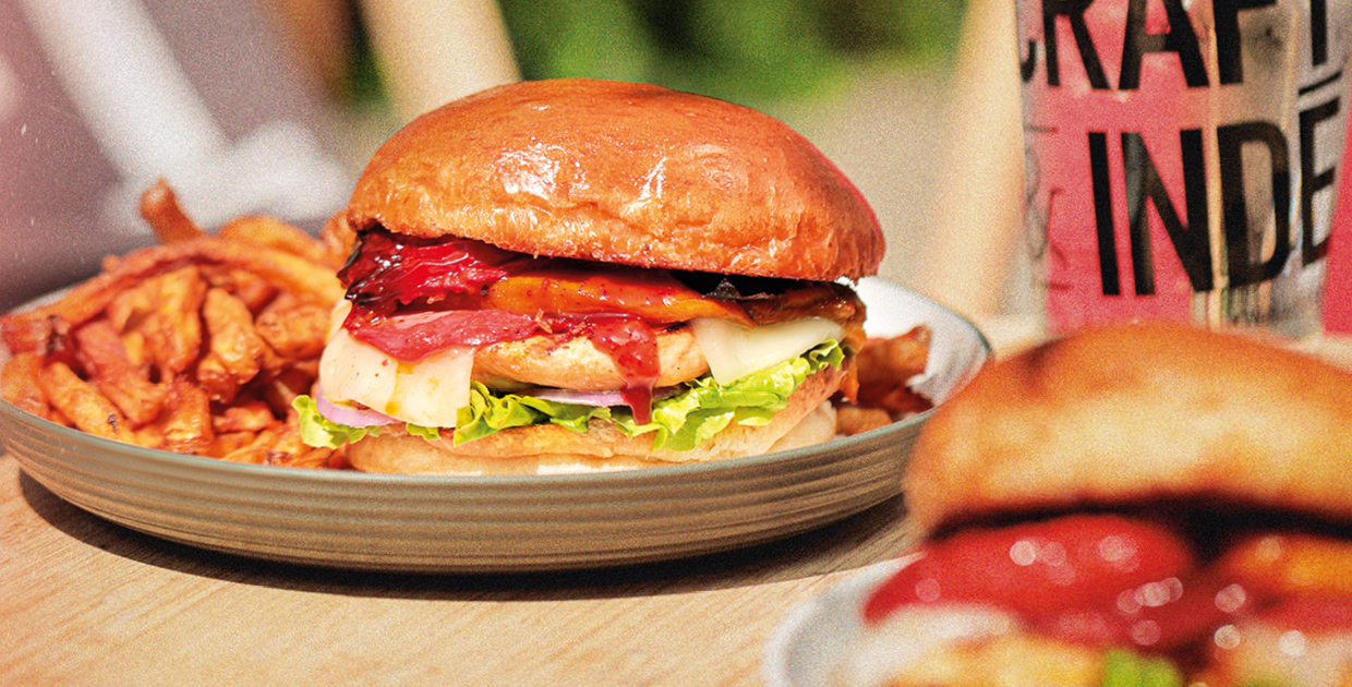 Le burger Paint it Basque !