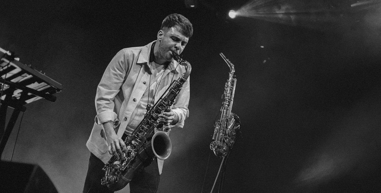 Rencontre avec le génial saxophoniste Human Pattern !