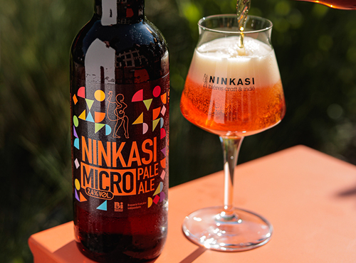 C'est un feu d'artifice ou une bouteille de bière Ninkasi ? 