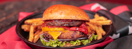Le burger des 25 ans du Ninkasi : Le Lucha Libre !