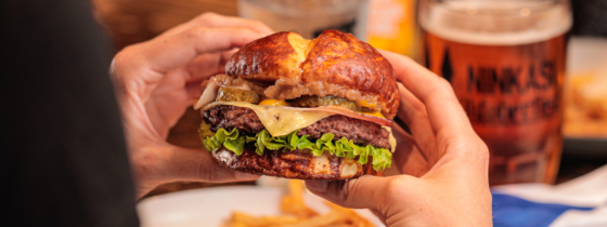 Le burger Zuper Bretzel !